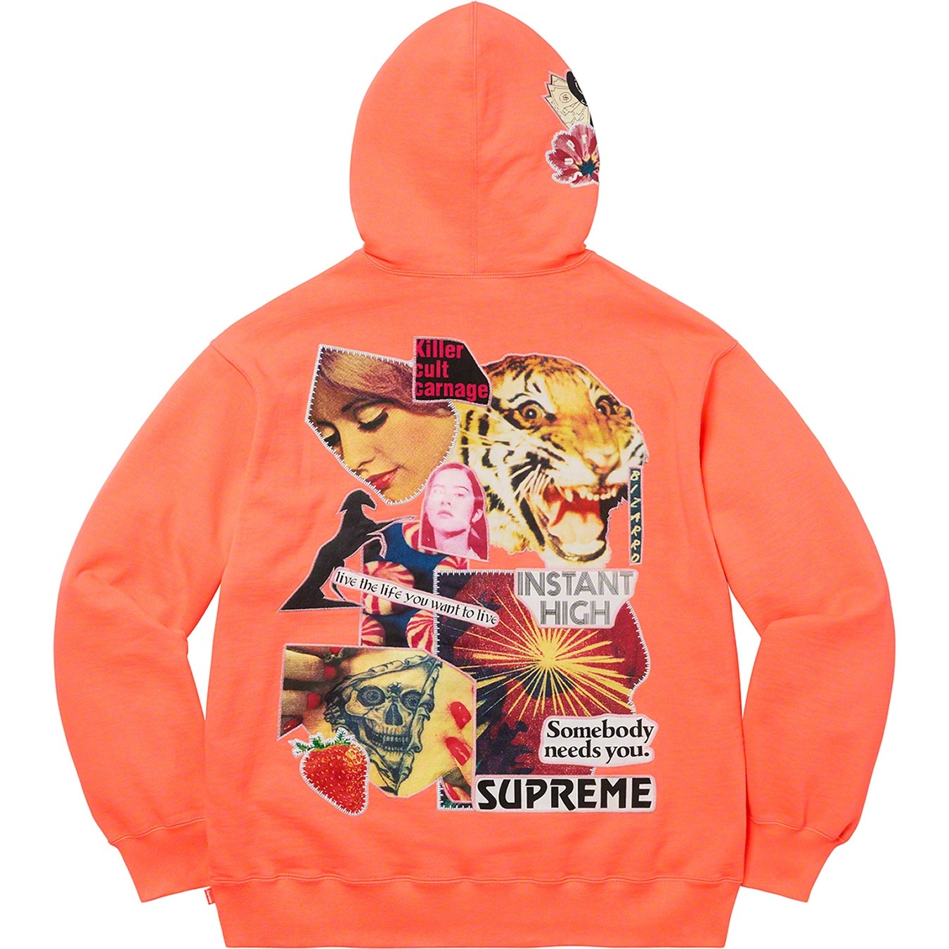Instant High Patches Hooded Sweatshirt view 16